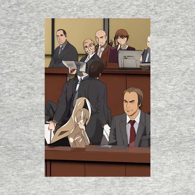 Saul Goodman Anime by ShirtsThatGoHard